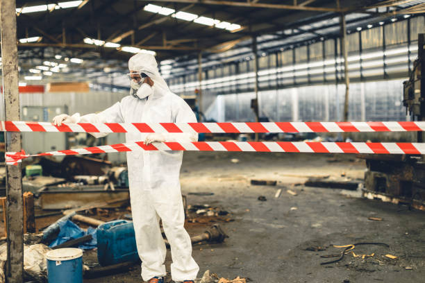 Professional Odor Removal technician working in Stone Harbor, NJ